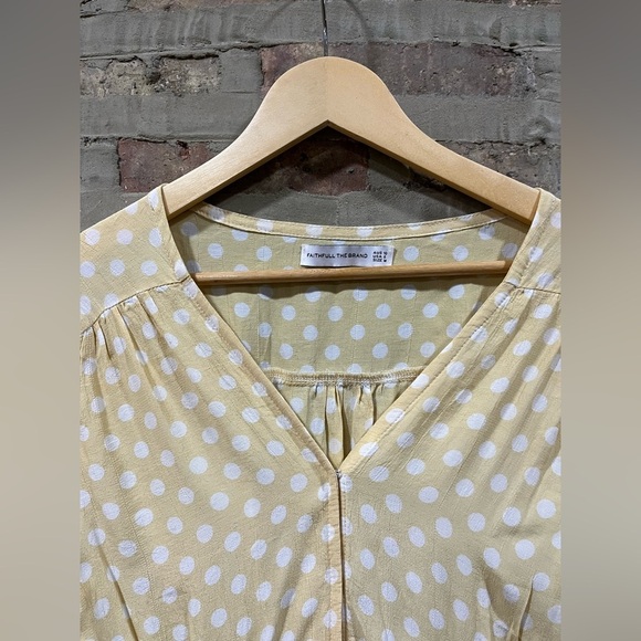 Faithfull the brand yellow mini dress - Picture 10 of 10